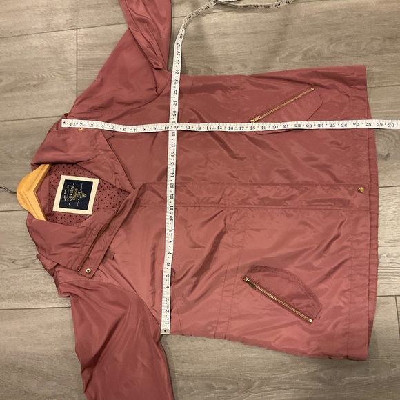 Cavalini Jacket  Lightweight Hooded Mauve Size 1X NWOT - Picture 6 of 10